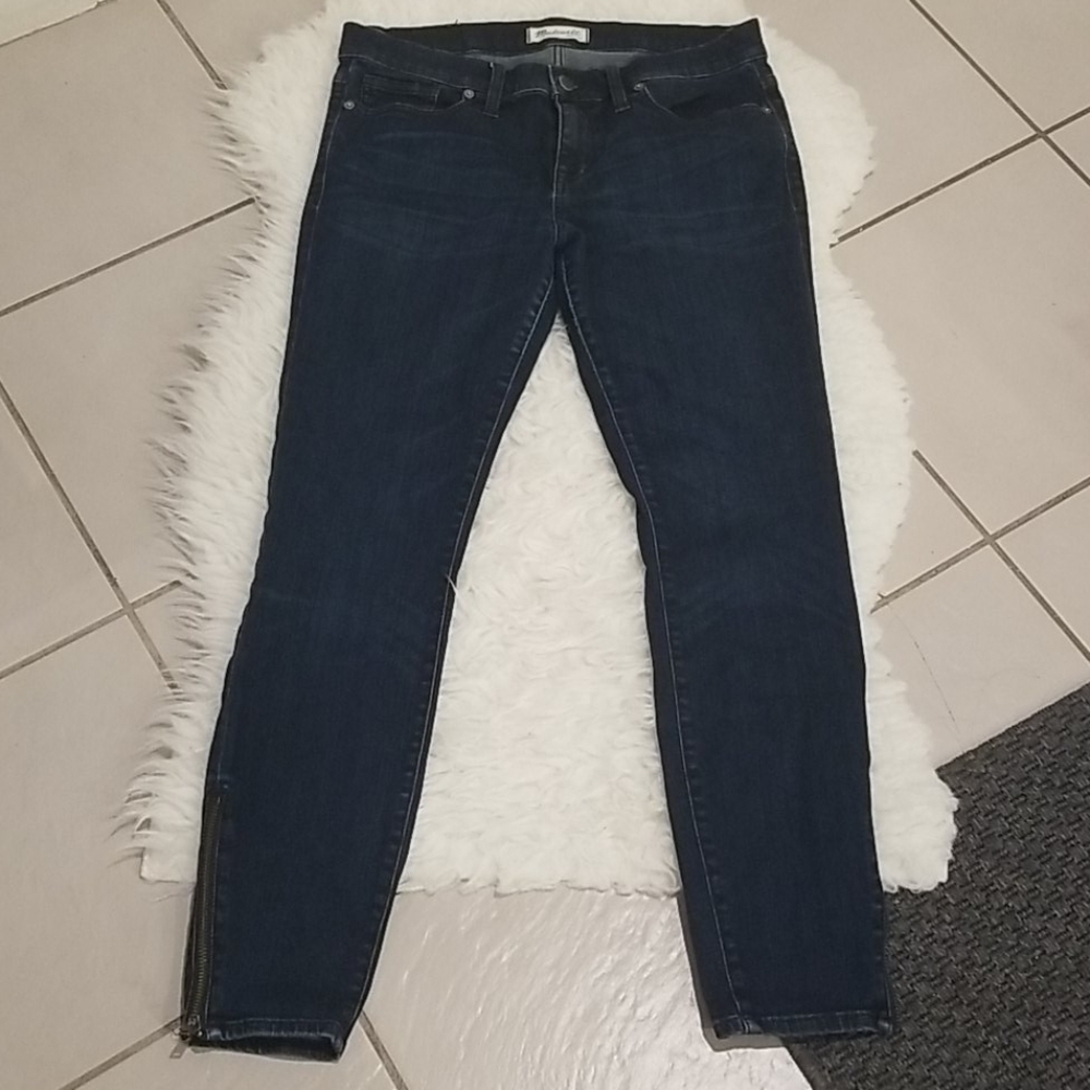 💕MADEWELL💕 Skinny Skinny Zip Jeans Edgewater - Picture 8 of 15